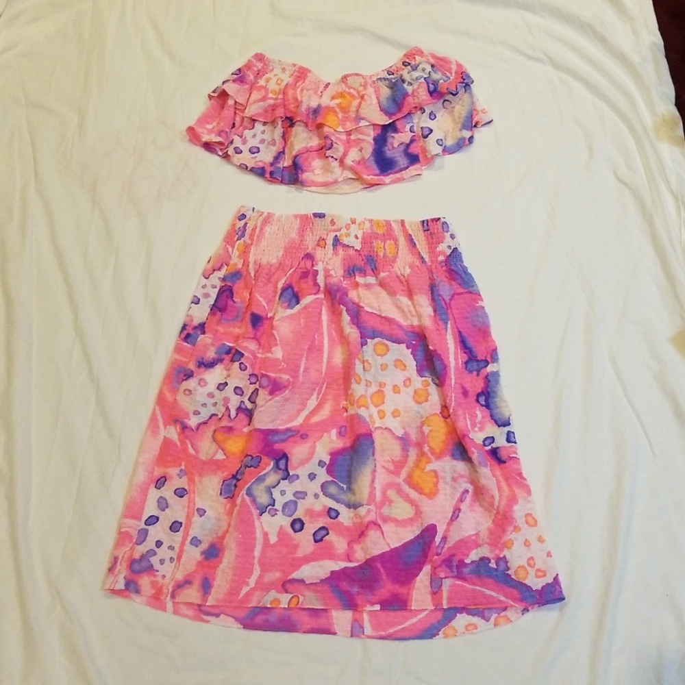 Resort top and skirt by Lilly Pulitzer